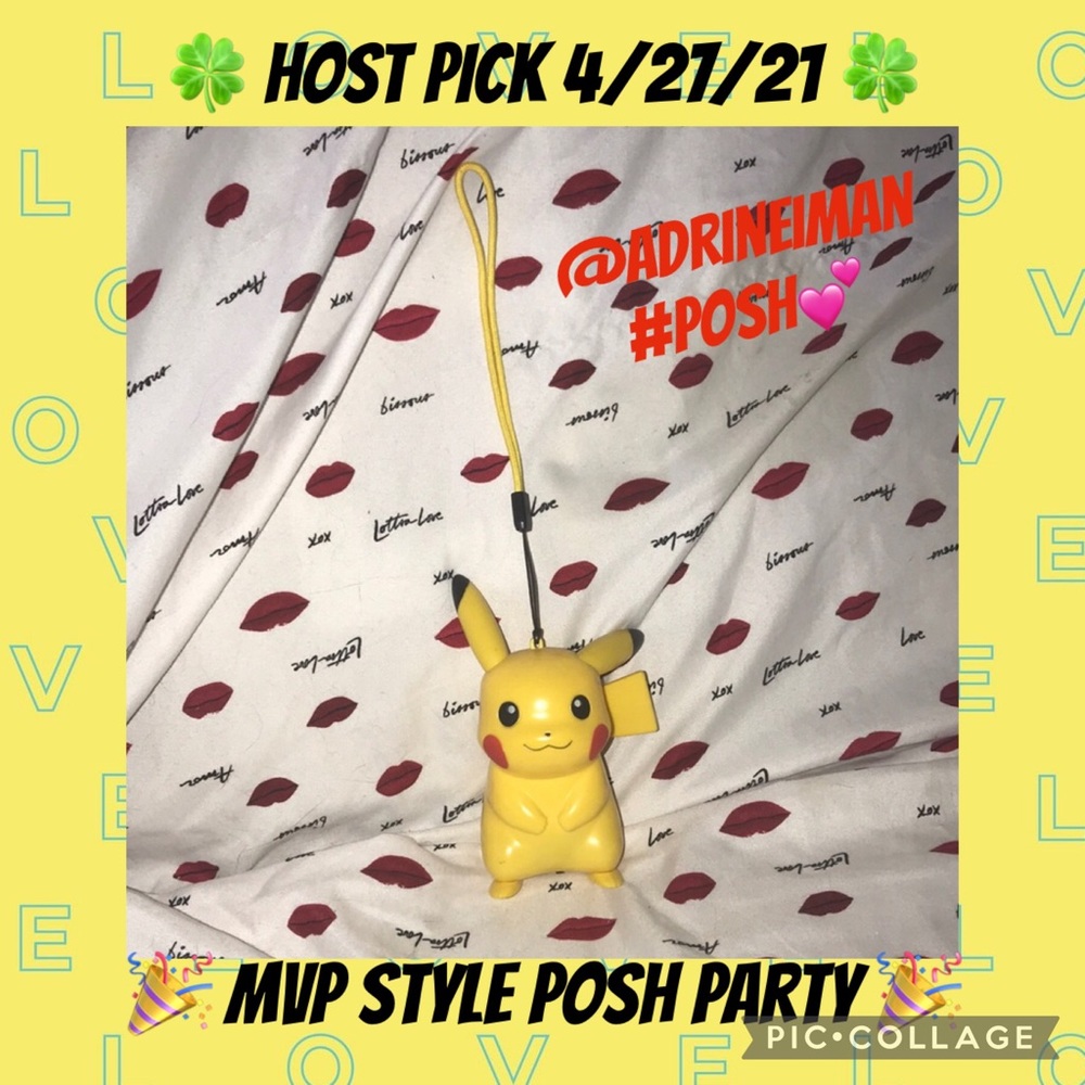 Pikachu Yellow Portable Charger